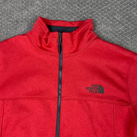 The North Face Apex Canyonwall Soft Shell Jacket Men's Medium Red Windwall - Picture 2 of 13